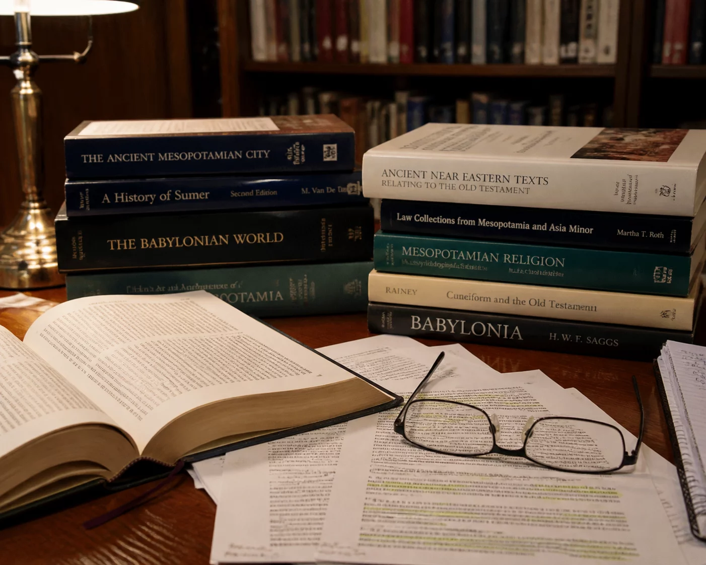 Foundational Sources Guide diagram showing core academic literature evaluation